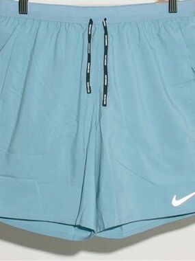 Nike Teal Blue Performance Shorts with Drawstring